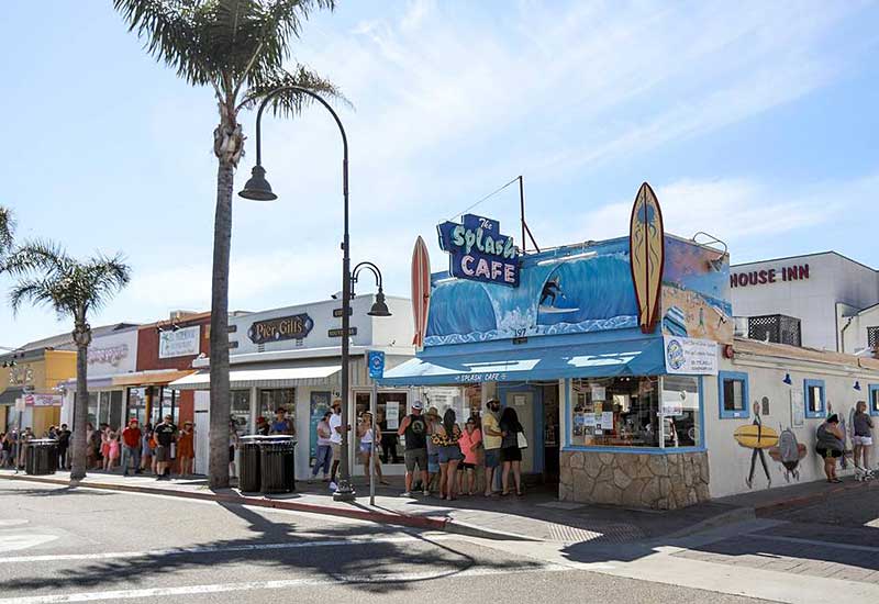 Pismo Beach shops and restuarants
